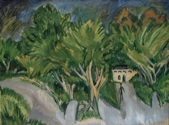 Maison sous les arbres (Fehmarn)