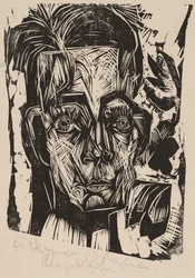 Tête du Dr. Robert Binswanger (l