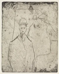 Homme et couple à l
