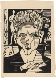Tête de Christian Anton Laely (1913-1992)