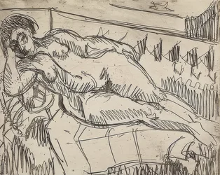 Nu couché. 1927