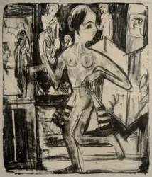 Danseuse nue