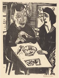 Femme âgée et femme plus jeune