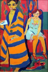 Peintre et modèle