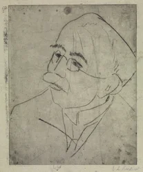 Portrait de Gustav Schiefler I