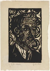 Portrait de Max Pechstein
