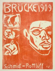 Portrait de Schmidt-Rottluff