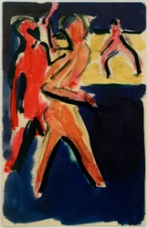 Carte postale à Erich Heckel du 23