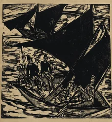 Voiliers près de Fehmarn