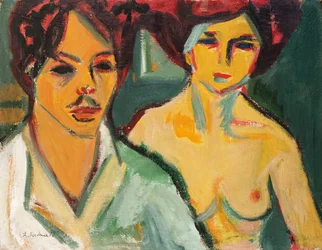 Autoportrait avec modèle