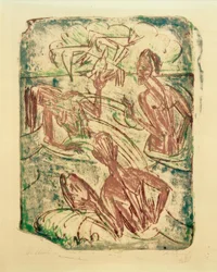 Baigneuses éclaboussantes