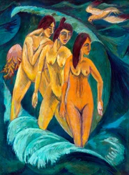 Trois baigneurs