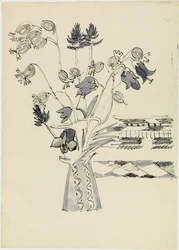 Vase avec des fleurs