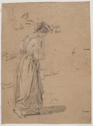 La fille chez l