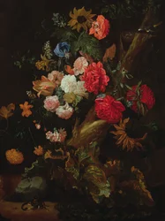 Nature morte avec fleurs
