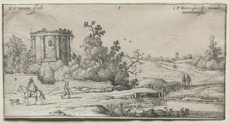 Paysages : Paysage avec ruines d