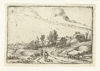 Sentier le long d