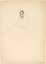 Tête de jeune femme
