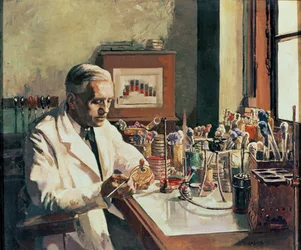 Sir Alexander Fleming (1881-1955), le découvreur de la pénicilline