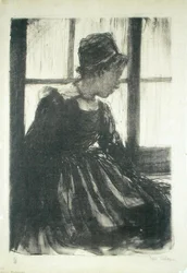 Jeune femme bretonne