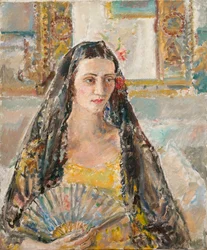 Dame à l