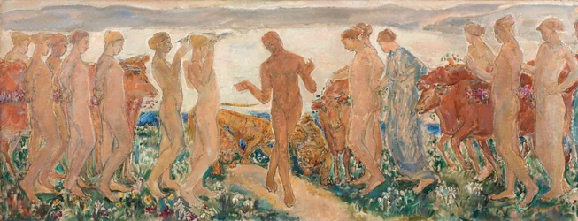 La venue du faune