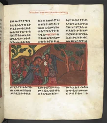 Scène de la vie de la Vierge Marie, de 