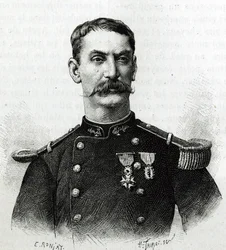 Portrait du commandant Joseph Gallieni, lors de l