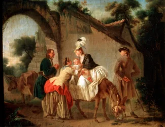 Adieu à la nourrice, 1777