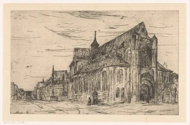 Vue sur une église