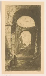 Ruine palatine à Rome