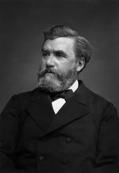 Eugène Lavieille (1820-1889) peintre français, photo par Carjat