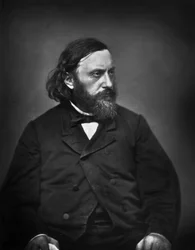 Pierre Dupont (1821-1870) poète français, photo de Carjat
