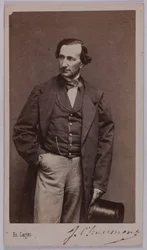 Portrait de Jules Chaumont (-1866), (acteur)