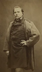 Portrait de Charles Basset (1822-1869) plus connu sous son nom de plume Adrien Robert.