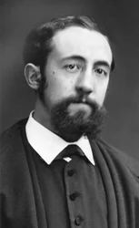 Portrait du romancier Jules Claretie (1840-1913) par le photographe Etienne Carjat. Épreuve originale, fonds de l