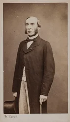Portrait du compositeur Comte Nicolò Gabrielli 1814-1891, 1890