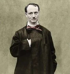 Portrait du poète Charles Baudelaire (1821-1867).