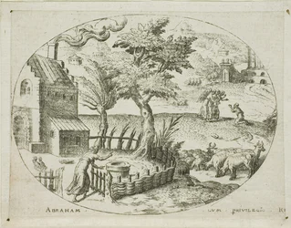 Abraham reçoit les trois anges