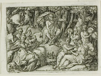 Apollon et les Muses