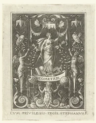 Géométrie (Les Quatre Arts Libéraux, la Perspective et l