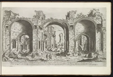 Ruines des Thermes de Caracalla à Rome