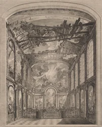 Vue intérieure des Enfants Trouvés