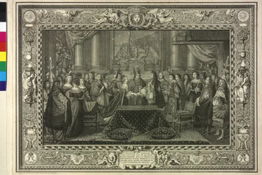 Mariage du roi Louis XIV avec Marie-Thérèse d