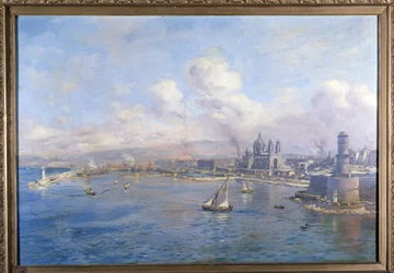 Le bassin de la Joliette et les nouveaux ports à Marseille