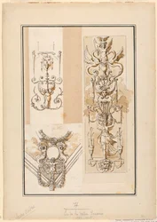 Design pour motifs arabesques ornementaux