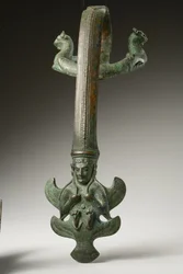 Poignée, début du Ve siècle av. J.-C. (bronze)