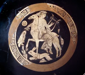 Kylix avec représentation d