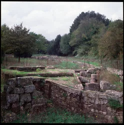 Civilisation étrusque : vue du site de Véies 8ème-4ème siècle av. J.-C. (art étrusque : vue du site de Véies, 8ème-4ème siècle av. J.-C.) Latium Italie