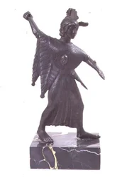 Figure de Minerve combattant, étrusque